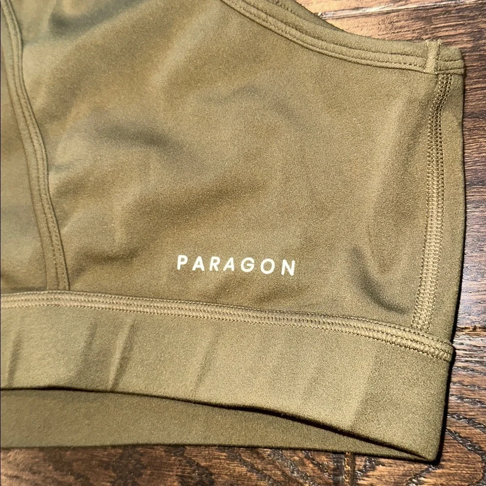 PARAGON Athletic Bra size 2X olive green